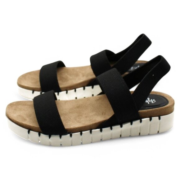 Milaaf Womens Slip on Open Toe Flat Sandals - Picture 6 of 8